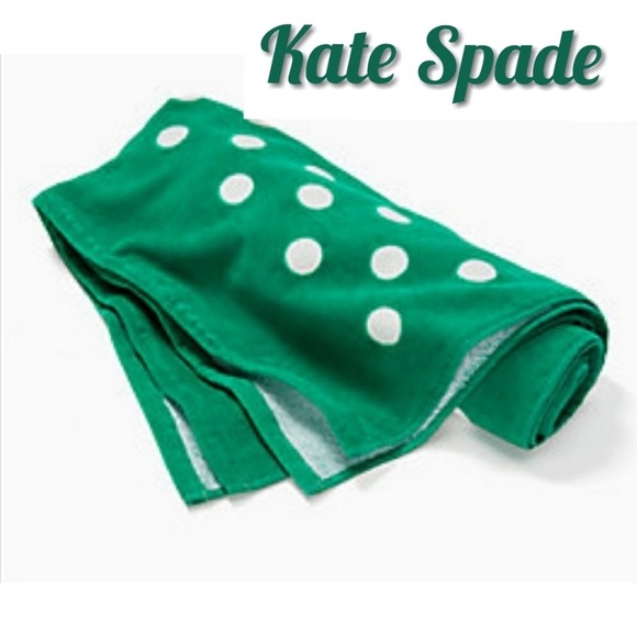 Kate Spade beach towel limited edition green - Picture 5 of 5